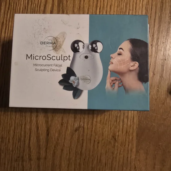 GLO+RX BTX Serum Set with Derma MicroSculpt Device - White
